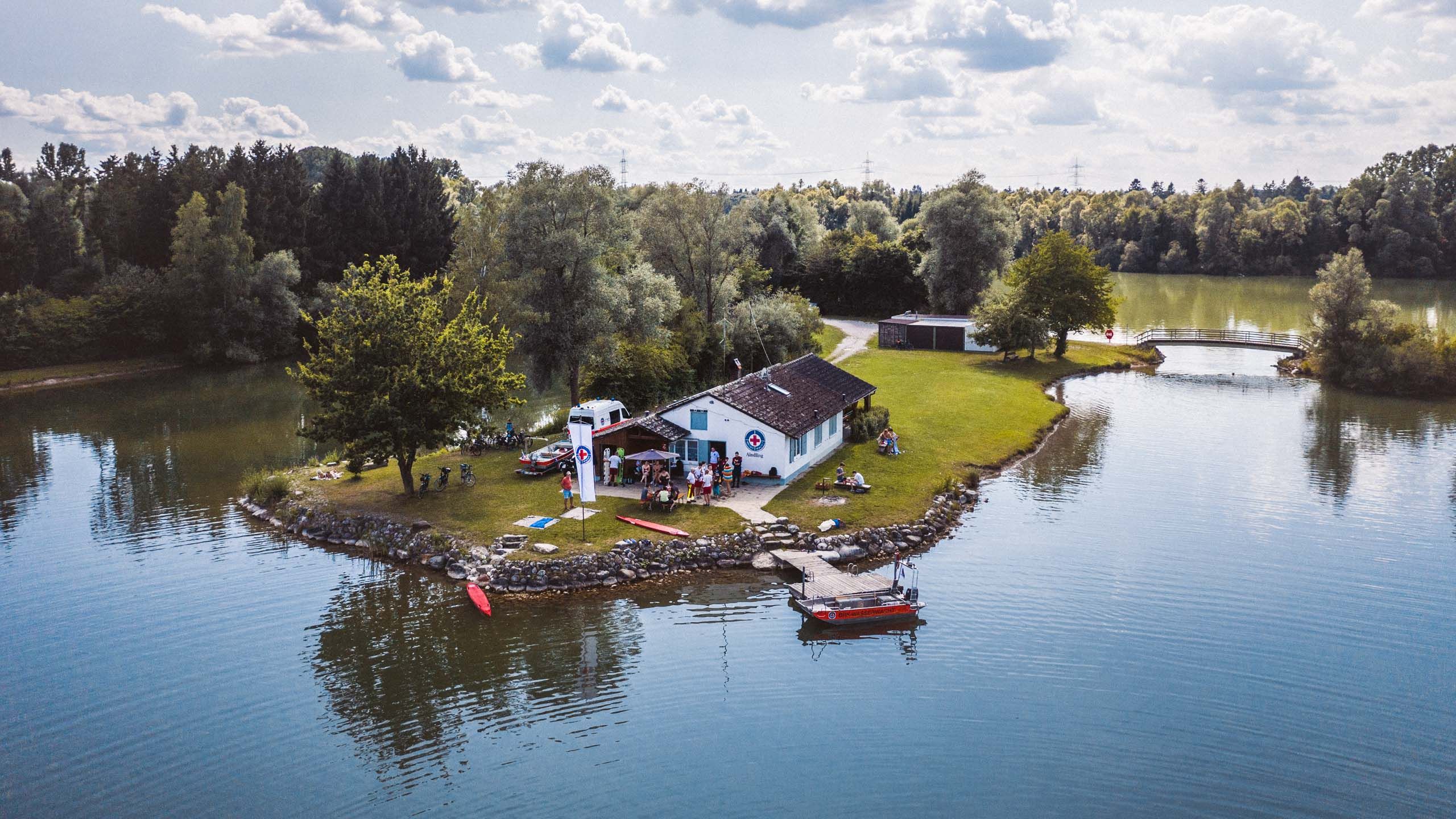 Wachstation der Wasserwacht Aindling